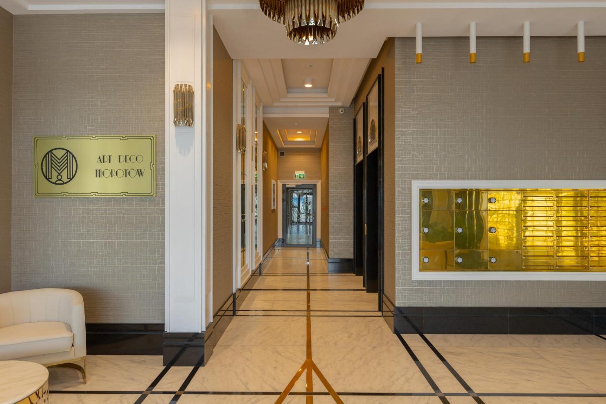 Art Deco Apartment Mokotow With Parking & Gym By Renters Prestige Warsaw Exterior photo